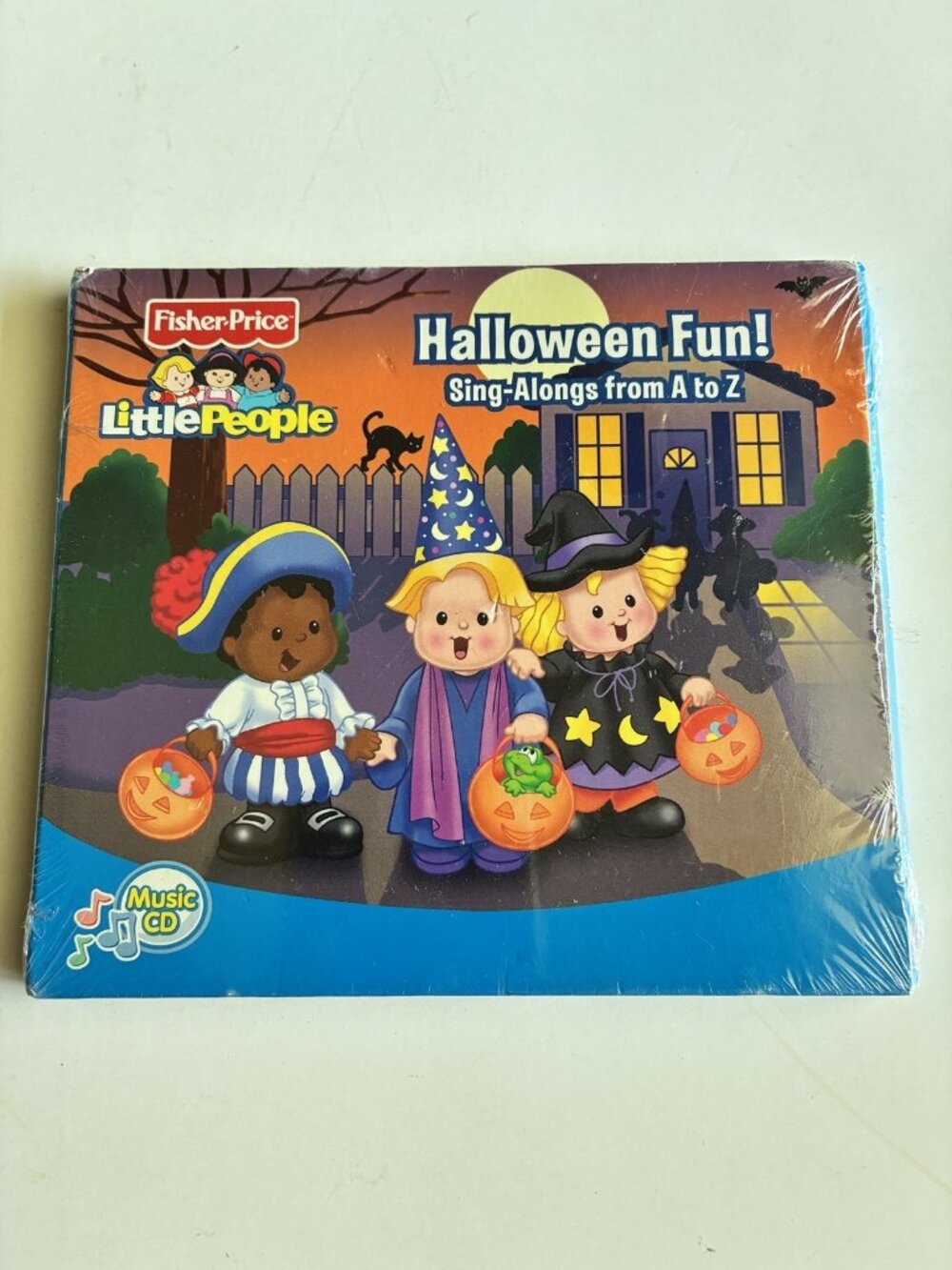 Fisher-Price Little People Halloween Fun Sing-Alongs from A to Z Music CD New